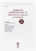 Portada del libro Curso de Derecho Civil IV. Derechos de Familia y Sucesiones 8ª Edición 2017