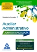 Portada del libro Auxiliar Administrativo de la Junta de Andalucía. Temario Volumen 1