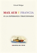 Portada del libro Max Aub y Francia o La esperanza traicionada