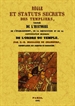 Portada del libro Règle et statuts secrets des Templiers