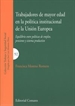 Portada del libro Trabajadores de mayor edad en la política institucional de la Unión Europea