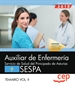 Portada del libro Auxiliar de Enfermería del Servicio de Salud del Principado de Asturias. SESPA. Temario Vol.I