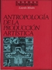 Portada del libro Antropología de la producción artística