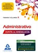Portada del libro Administrativo de la Junta de Andalucía Turno Libre. Temario Volumen 4
