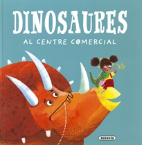 Portada del libro Dinosaures al centre comercial