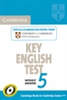 Portada del libro Cambridge Key English Test 5 Student's Book without answers