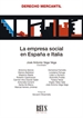 Portada del libro La empresa social en España e Italia