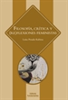 Portada del libro Filosofía, crítica y (re)flexiones feministas