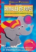 Portada del libro Serie Papel nº 2. ANIMALES DE PAPEL PARA DECORAR DIFERENTES AMBIENTES DE LA CASA
