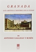 Portada del libro Granada. Guía Artística e Histórica de la ciudad