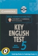 Portada del libro Cambridge Key English Test 5 Self Study Pack (Student's Book with answers and Audio CD)