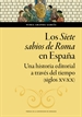 Portada del libro Los Siete sabios de Roma en España