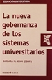Portada del libro La nueva gobernanza de los sistemas universitarios