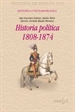 Portada del libro Historia política, 1808-1874