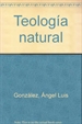 Portada del libro Teología natural