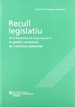 Portada del libro Recull legislatiu de la Generalitat de Catalunya per a la gestió i avaluació de l'acústica ambiental
