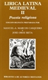 Portada del libro Lírica latina medieval. II: Poesía religiosa