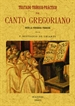 Portada del libro Tratado teórico-práctico de canto gregoriano: según la verdadera tradición