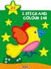 Portada del libro Colour and stick 2-3 years old