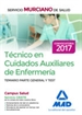 Portada del libro Técnico en Cuidados Auxiliares de Enfermería del Servicio Murciano de Salud. Temario parte general y test