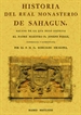 Portada del libro Historia del Real Monasterio de Sahagún