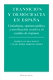 Portada del libro Transición y democracia en España