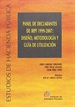 Portada del libro El Panel de declarantes de IRPF 1999-2007: diseño, metodología y guía de utilización