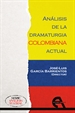 Portada del libro Análisis de la dramaturgia colombiana actual