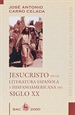Portada del libro Jesucristo en la literatura española e hispanoamericana del siglo XX