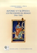 Portada del libro Alfonso VI y su época I. Los precedentes del reinado (966-1065): Sahagún (León), 4-7 de septiembre de 2006