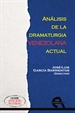 Portada del libro Análisis de la dramaturgia venezolana actual