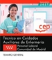 Portada del libro Técnico en Cuidados Auxiliares de Enfermería (Personal Laboral). Comunidad de Madrid. Temario general