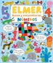 Portada del libro Elmer. Libro de cartón - Busca y encuentra los números de Elmer