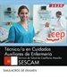 Portada del libro Técnico/a en Cuidados Auxiliares de Enfermería. Servicio de Salud de Castilla-La Mancha. SESCAM. Simulacros de examen
