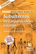 Portada del libro Subalternos de Corporaciones Locales. Administración Local. Materias Jurídicas. Temario y Test