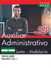 Portada del libro Auxiliar Administrativo (Turno Libre). Junta de Andalucía. Temario Vol. I.