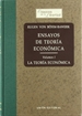 Portada del libro Ensayos de teoría económica. Vol. I La teoría económica
