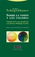Portada del libro Sobre la visión y los colores