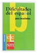 Portada del libro Dificultades del español para brasileños.