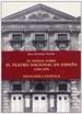 Portada del libro El debate sobre el teatro nacional en España (1900-1939). Ideología y estética