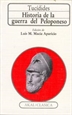 Portada del libro Historia de la guerra del Peloponeso