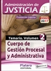 Portada del libro Cuerpo De Gestión Procesal Y Adva Administración De Justicia. Temario Vol II. Promoción Interna