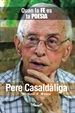 Portada del libro Pere Casaldàliga: Quan la fe es fa poesia