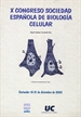 Portada del libro X Congreso Sociedad Española de Biología celular