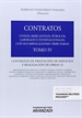 Portada del libro Tomo IV. Contratos de prestación de servicios y realización de obras (Papel + e-book)