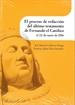 Portada del libro El proceso de redacción del último testamento de Fernando el Católico el 22 de enero de 1516