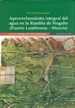 Portada del libro Aprovechamiento Integral del Agua en la Rambla de Nogalte (Puerto Lumbreras - Murcia)