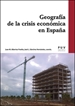 Portada del libro Geografía de la crisis económica en España