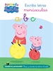 Portada del libro Peppa Pig. Primeros aprendizajes - Aprende Lengua con Peppa Pig. Escribo letras minúsculas (+3 años)