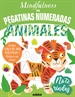 Portada del libro Mindfulness Con Pegatinas Numeradas: Animales
